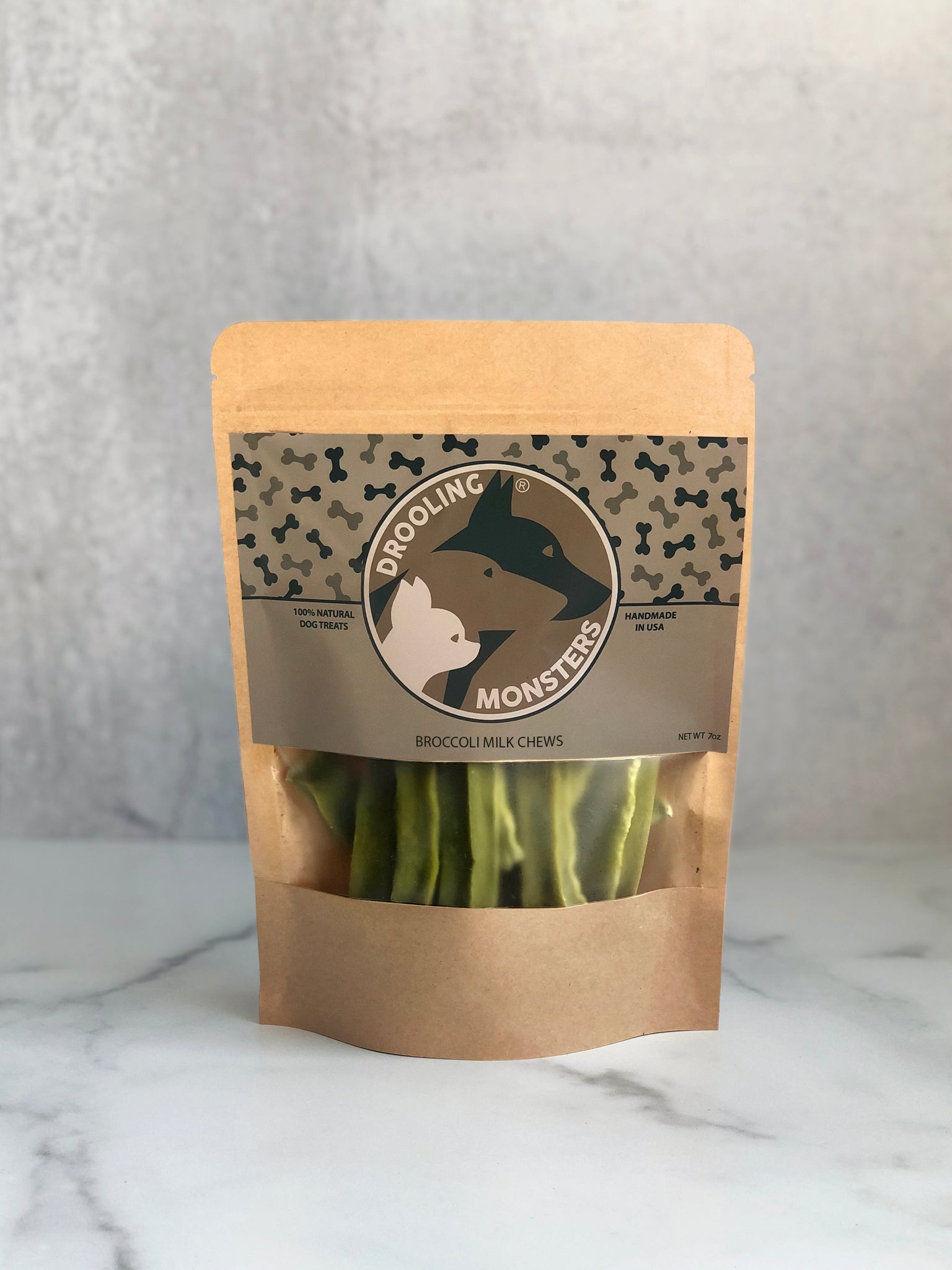 BROCCOLI MILK CHEWS FOR DOGS Drooling Monsters