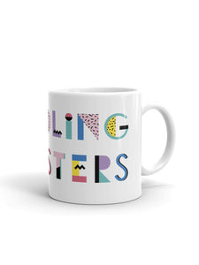 LARGE FONT DROOLING MONSTERS COFFEE MUG (WITH FREE SHIPPING)