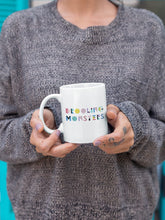 Load image into Gallery viewer, SMALL FONT DROOLING MONSTERS COFFEE MUG (WITH FREE SHIPPING)