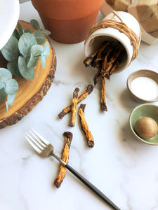 FLANK STEAK MEETS BANANA FOR DOGS