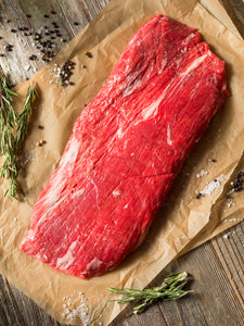 FLANK STEAK MEETS BANANA FOR DOGS