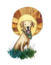 Load image into Gallery viewer, LABRADOR RETRIEVER WITH BANDANA STICKER